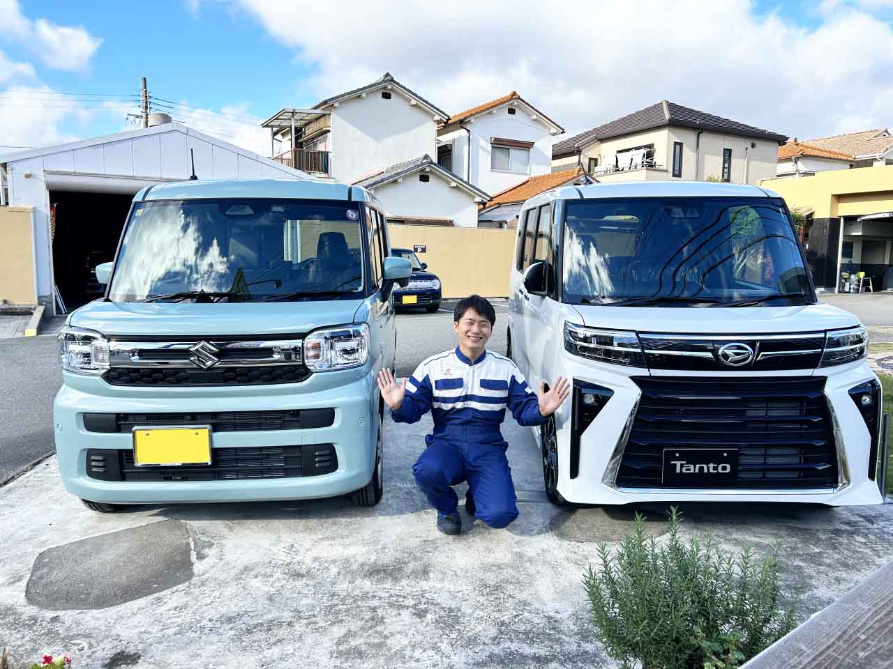 ありがとうサービスの展示車